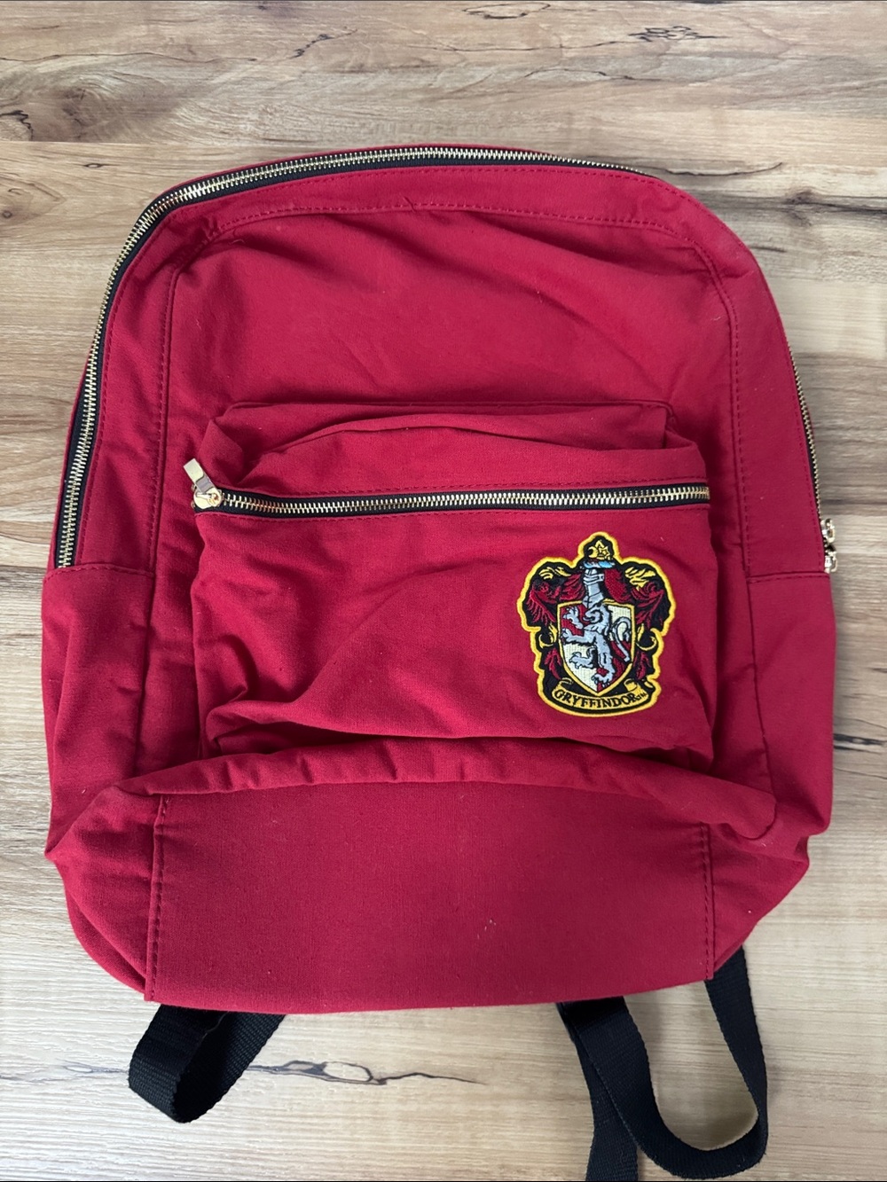 Warner Bros. Red Gryffindor Crest Canvas Backpack